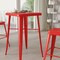 Merrick Lane Retta Patio Dining Table with Metal Frame and Square Top